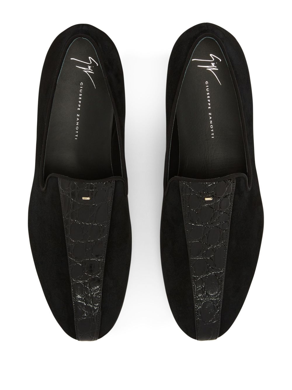 Giuseppe Zanotti Tuxedo loafers Zwart