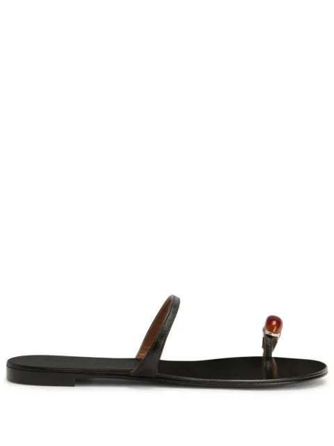 Giuseppe Zanotti Acates flat sandals