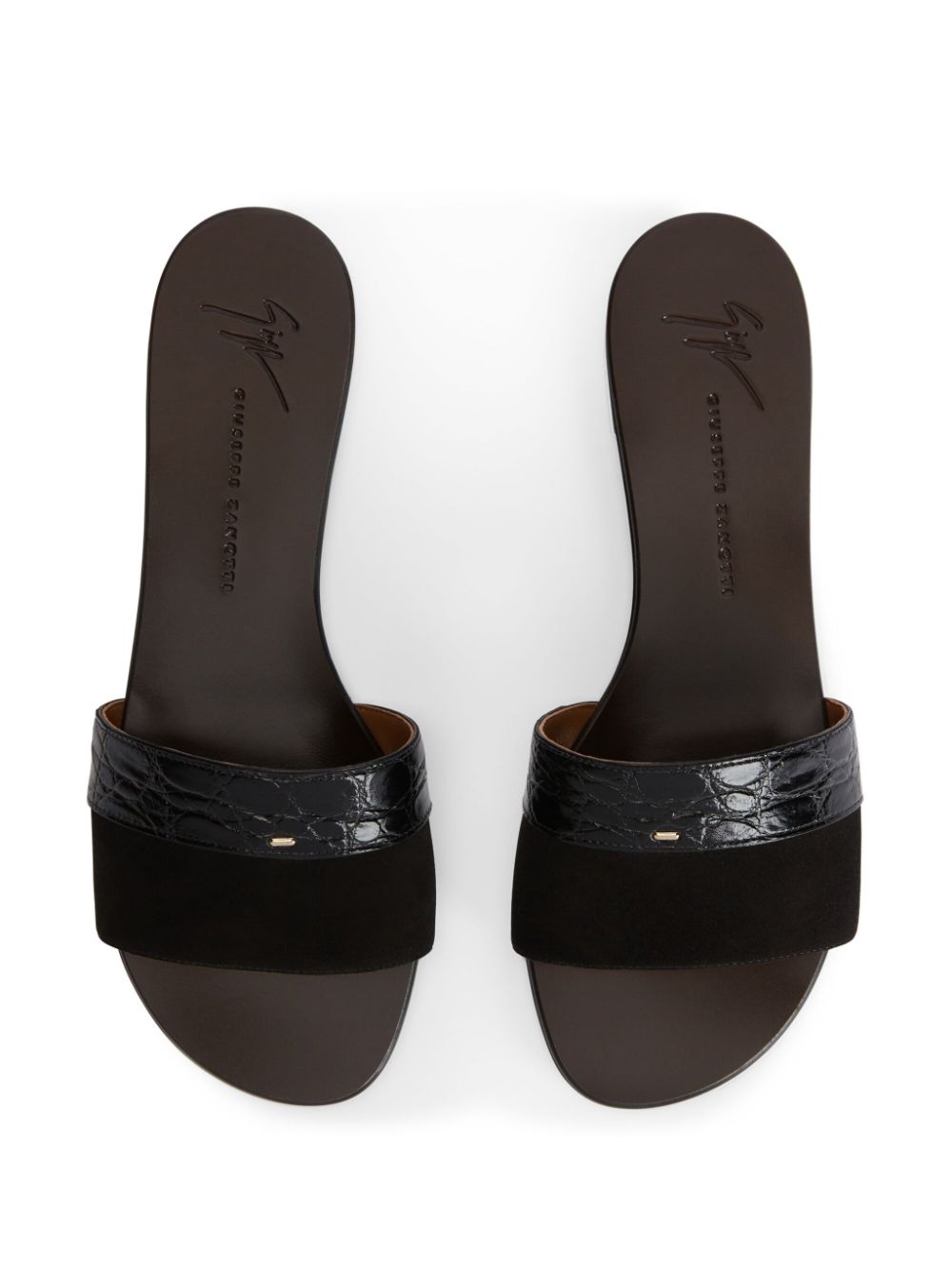 Giuseppe Zanotti Roose slides Black