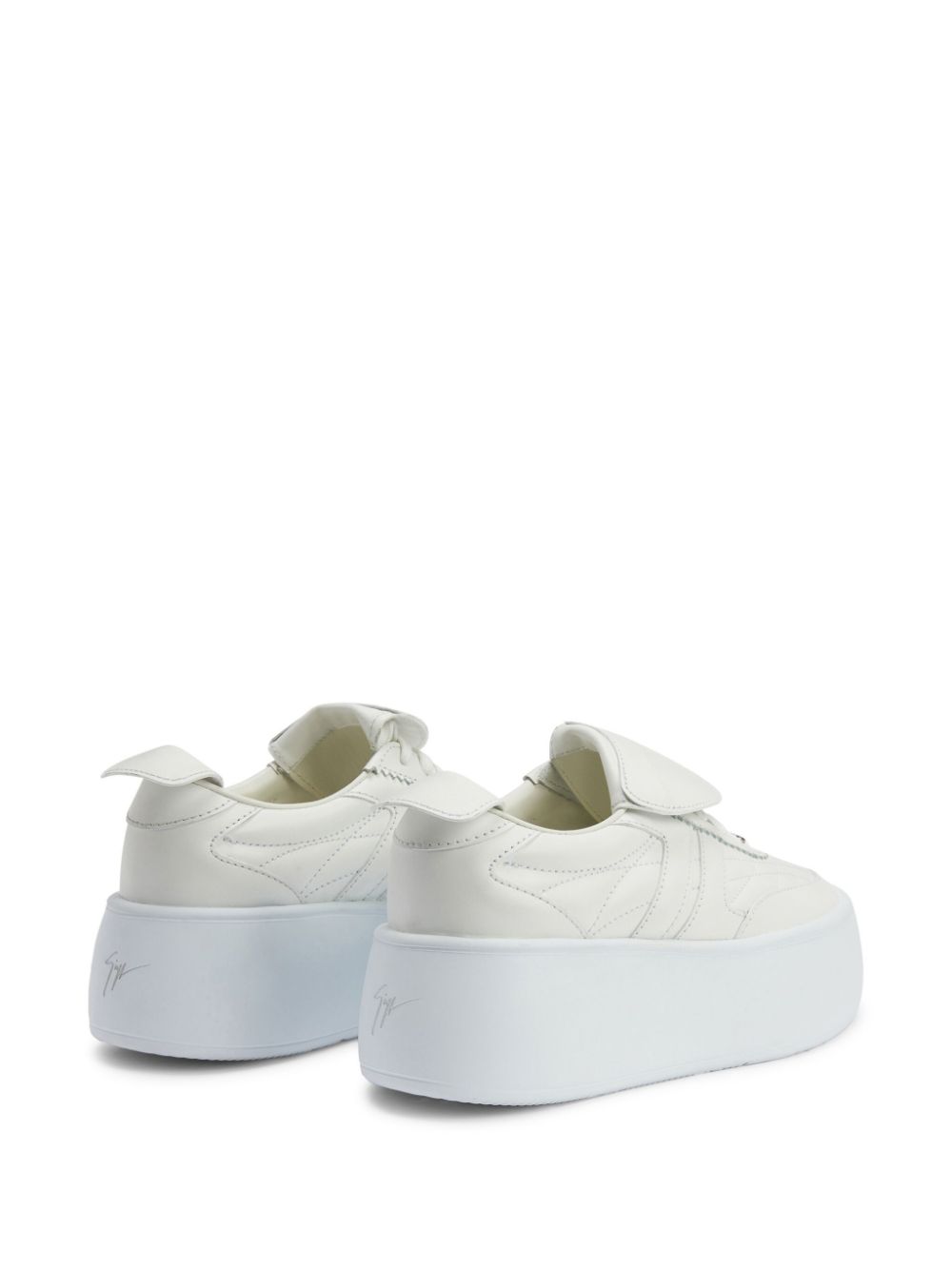 Giuseppe Zanotti GZ League Maxi sneakers met plateauzool Wit