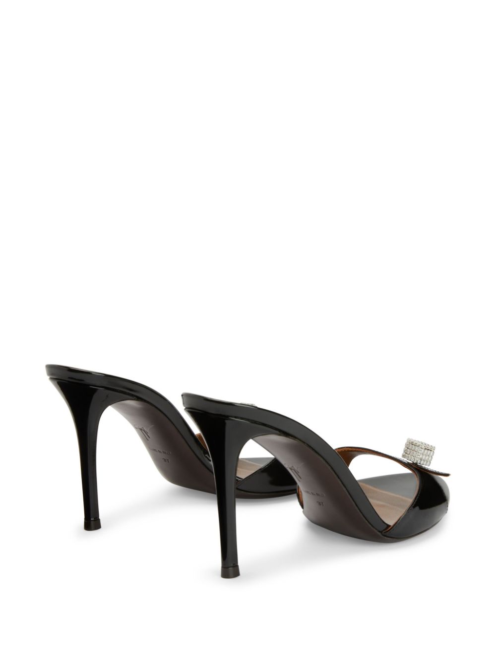 Giuseppe Zanotti 95mm Serafie mules Black