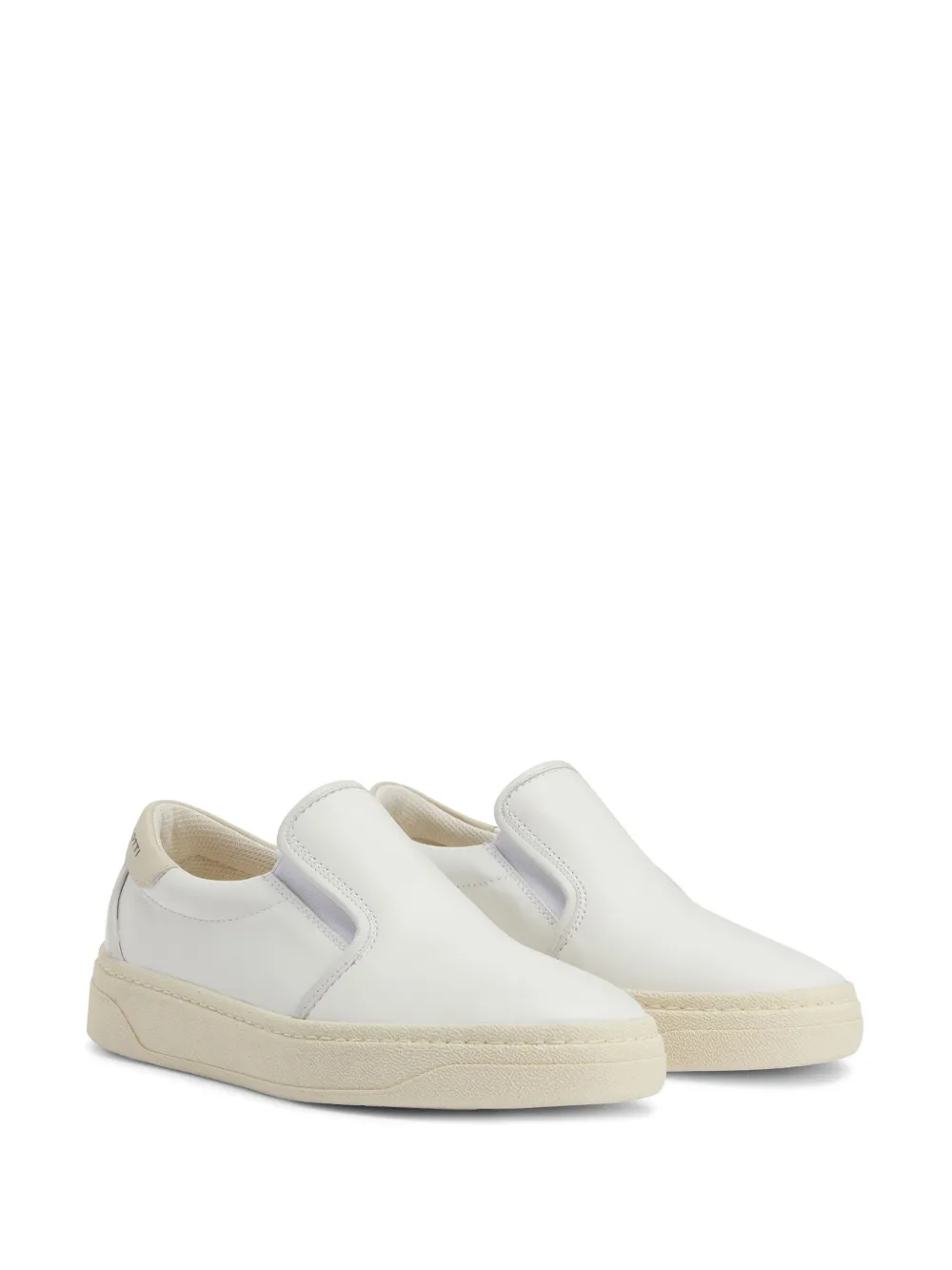 Giuseppe Zanotti Leren sneakers - Wit