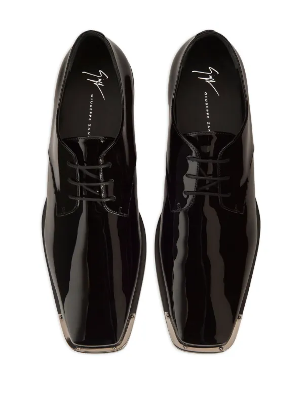 Giuseppe Zanotti Westport patent-leather lace-up Shoes