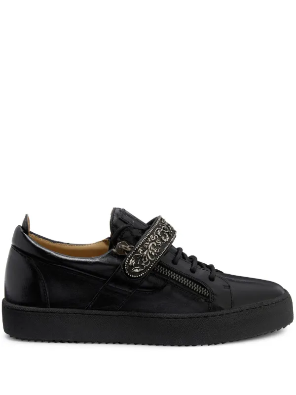 Giuseppe Zanotti Coby Deluxe single-plate low-top Sneakers Black  FARFETCH PH