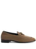 Giuseppe Zanotti Ewerton almond-toe suede loafers - Neutrals