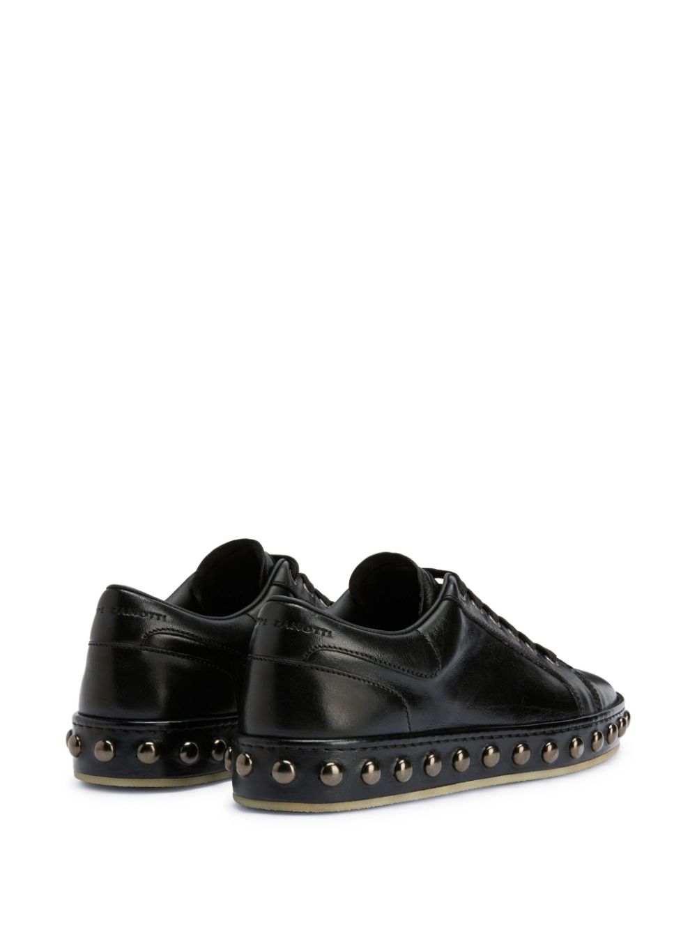 Giuseppe Zanotti City leather sneakers Black