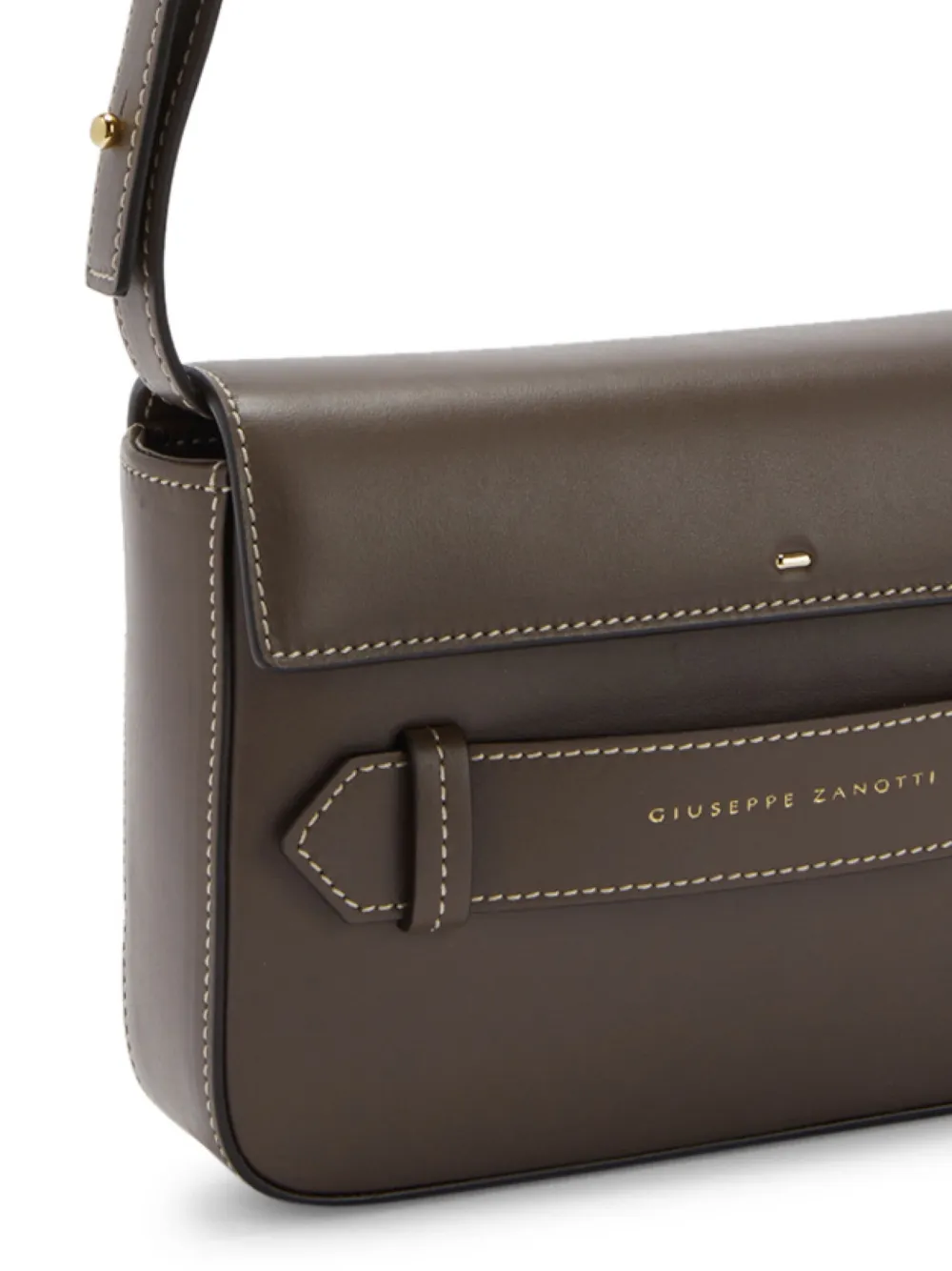 Giuseppe Zanotti Idina clutch BROWN