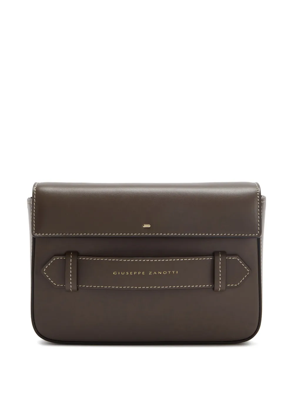 Giuseppe Zanotti Idina clutch bag BROWN