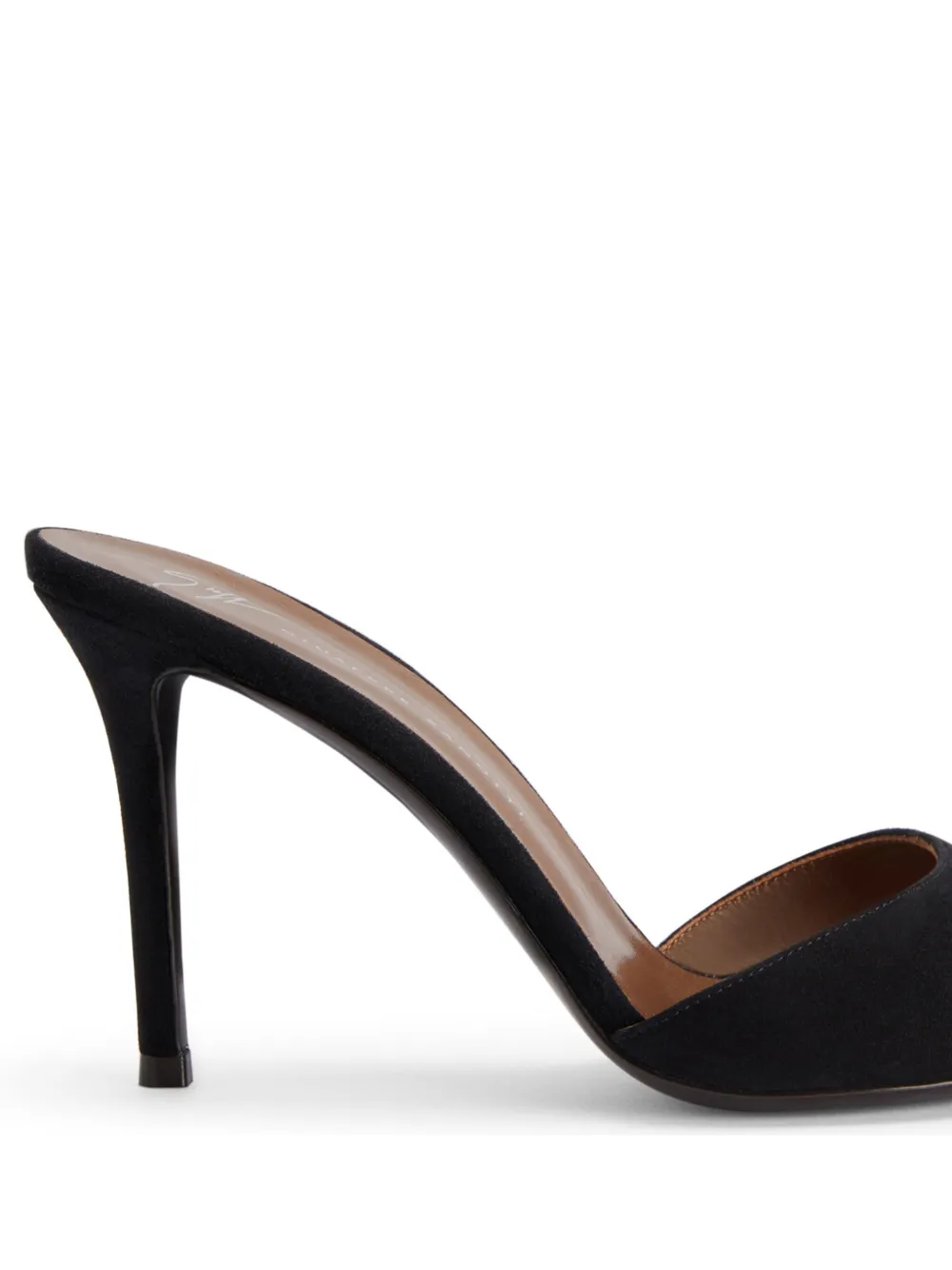 Giuseppe Zanotti 90mm Intriigo mules Black