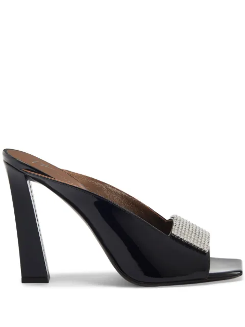 Giuseppe Zanotti mules Mya con detalles de cristal