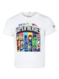 MC2 Saint Barth Kids x Marvel Superheroes cotton T-shirt - White