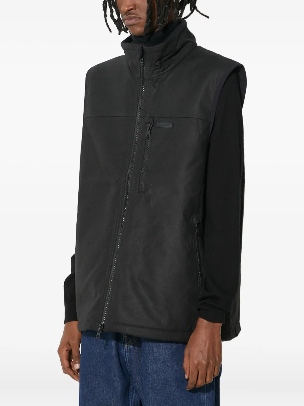 Filson Gilet met ritssluiting Zwart