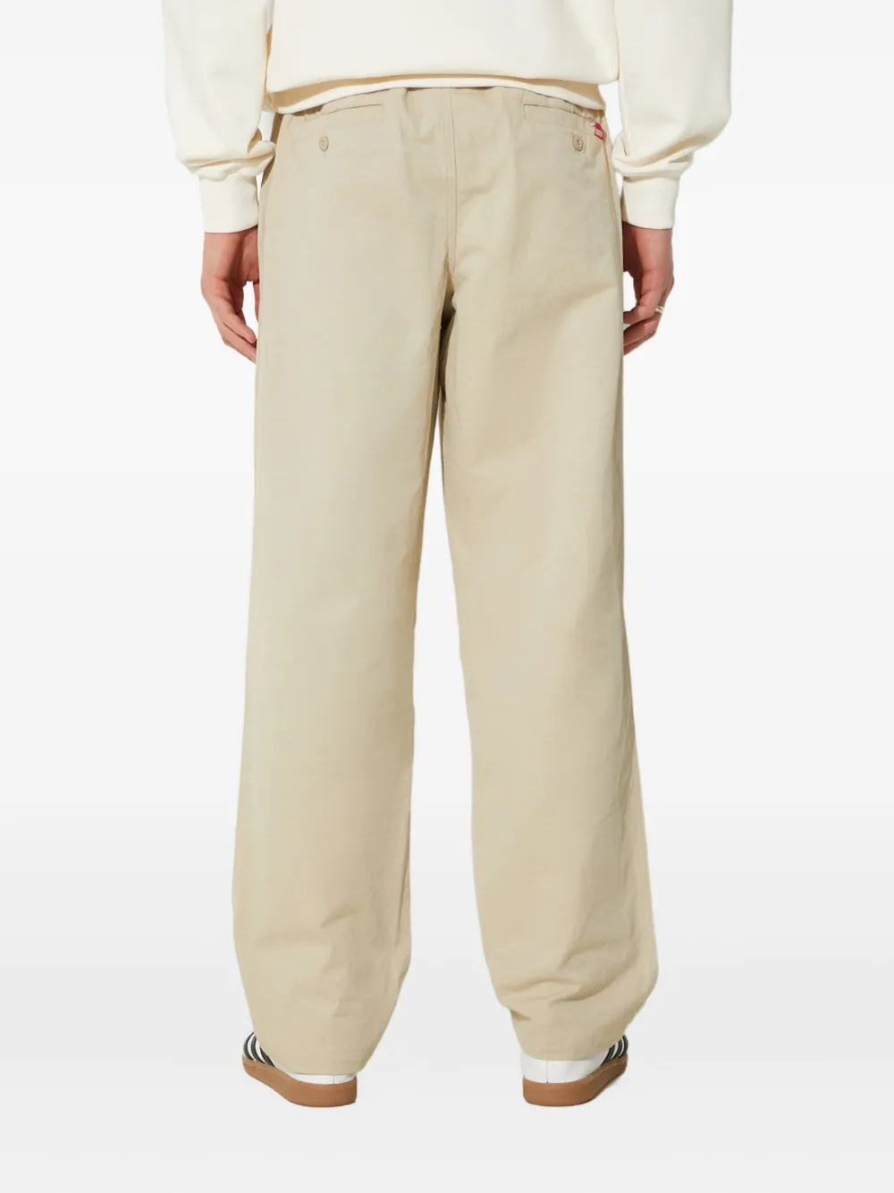 ICECREAM Broek met toelopende pijpen Beige