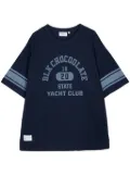 CHOCOOLATE Yacht Club crew-neck T-shirt - Blue