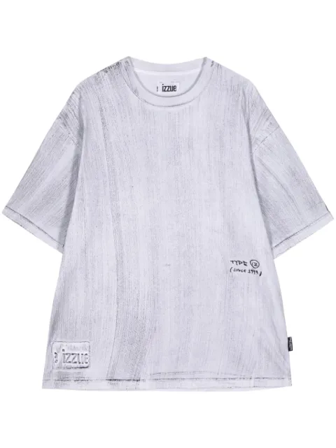 izzue logo-print cotton T-shirt 