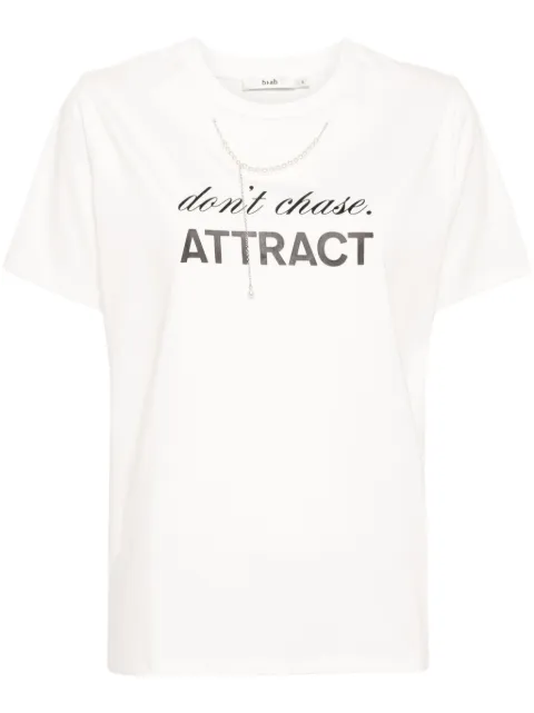 b+ab pearl-embellished cotton T-shirt