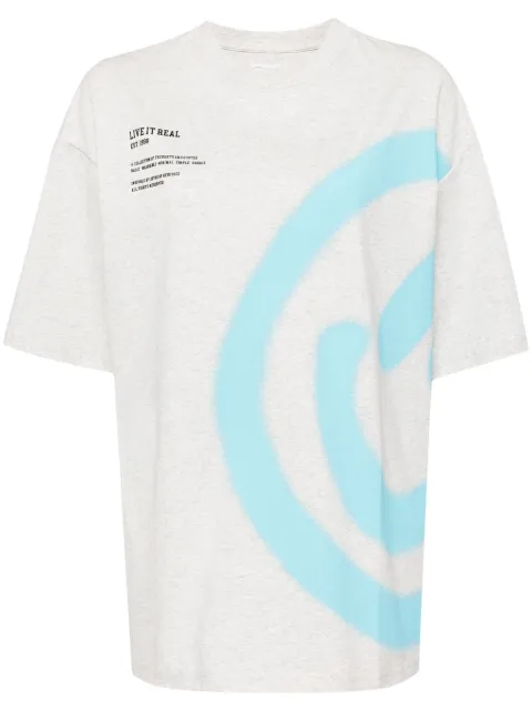 izzue playera con estampado Smiley