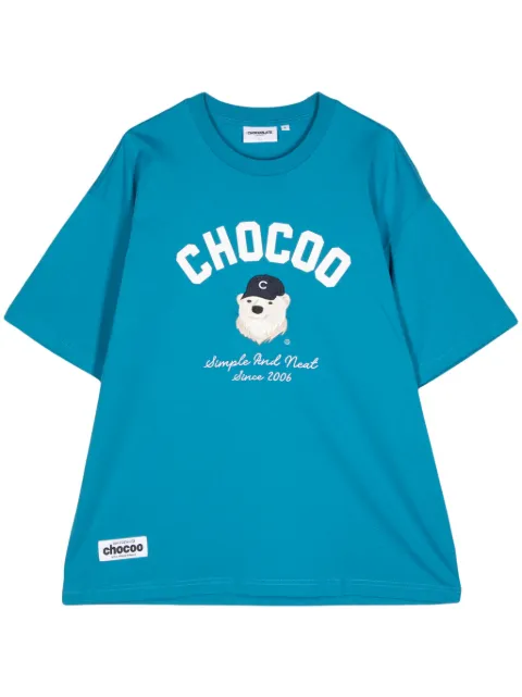 CHOCOOLATE playera con logo estampado
