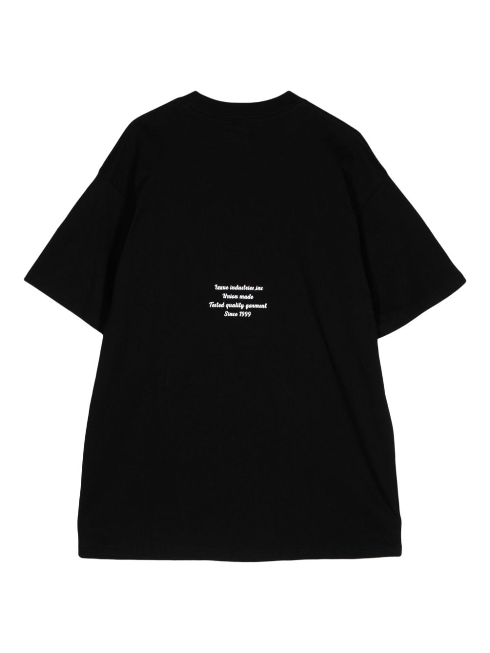 izzue Katoenen T-shirt met print - Zwart