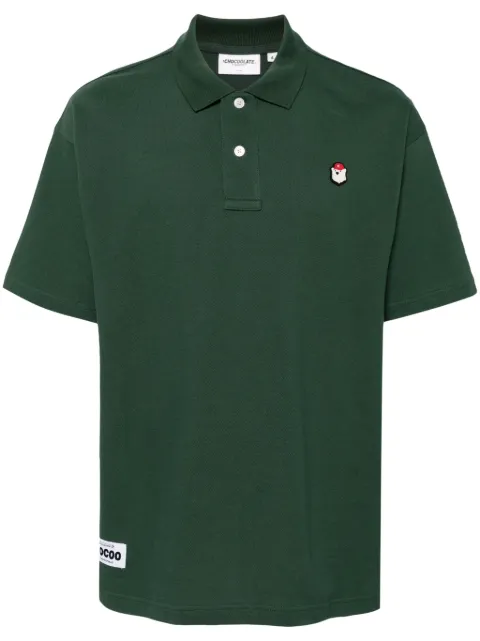CHOCOOLATE logo-embroidered cotton polo shirt