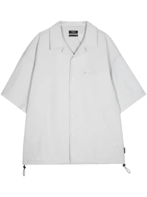 FIVE CM drawstring short-sleeve shirt 
