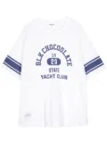 CHOCOOLATE Yacht Club crew-neck T-shirt - White