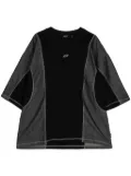 FIVE CM colour-blocked T-shirt - Black