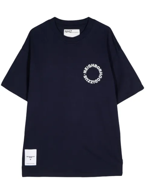 izzue x Neighborhood logo-print T-shirt