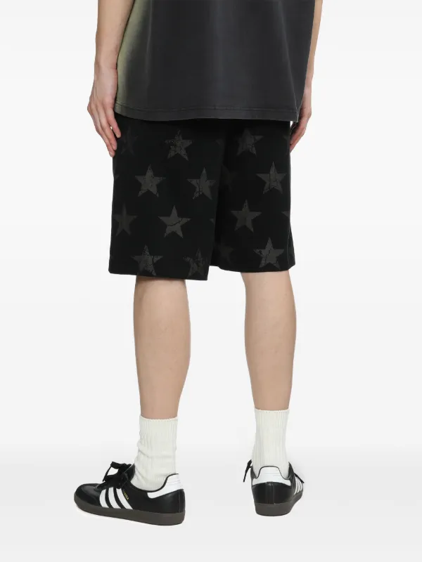ファッション雑貨・小物その他 Kam Shorts FIVE CM star-print Drawstring Cotton Shorts | Black | FARFETCH