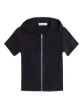 OUR LEGACY hooded zip-up top - Blue