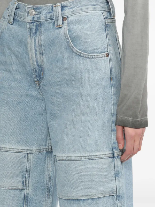 AGOLDE Tanis high-rise wide-leg Jeans | Blue | FARFETCH