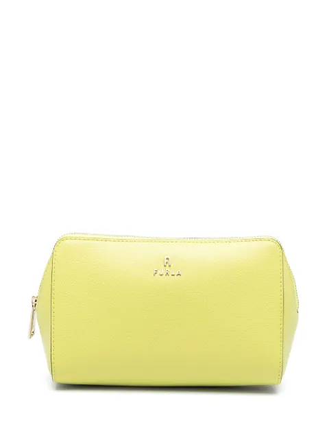 Furla Camelia L leather makeup bag