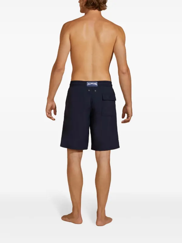 うみた Vilebrequin Okoa Drawstring Swim Shorts | Blue | FARFETCH