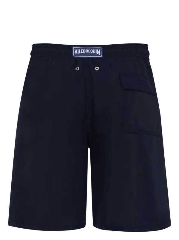 Vilebrequin Okoa Drawstring Swim Shorts | Blue | FARFETCH