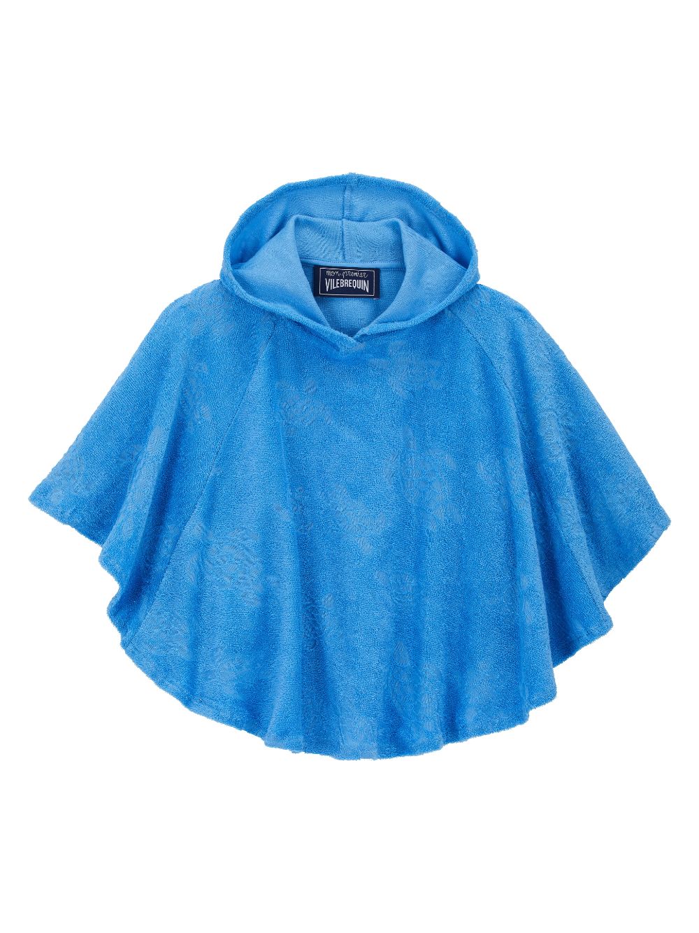 Vilebrequin Babies' Baobab Terry-cloth Poncho In Blue