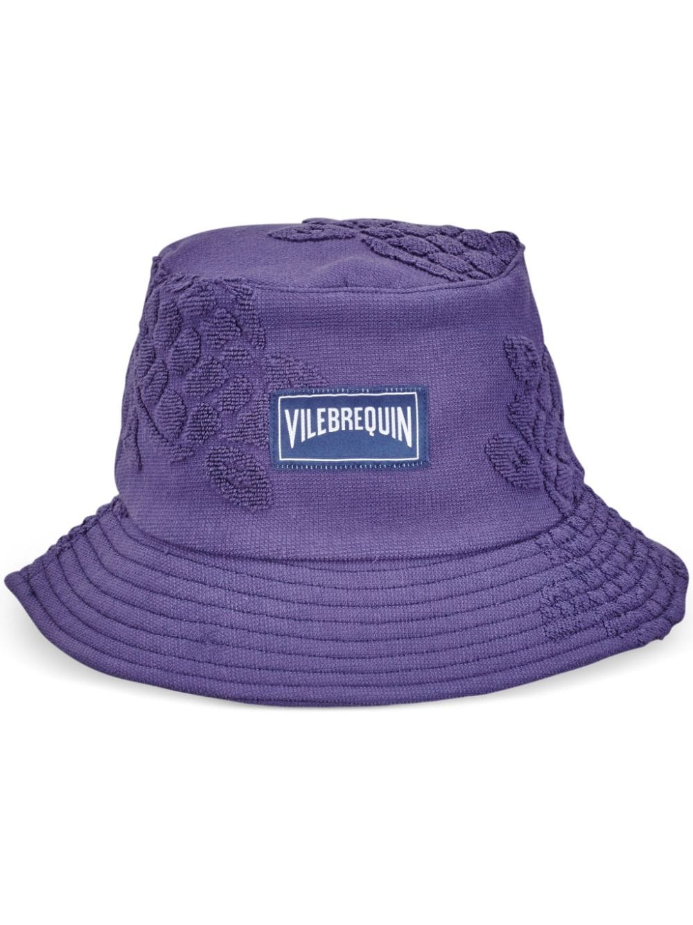 Vilebrequin Boheme Cotton Bucket Hat In Violett