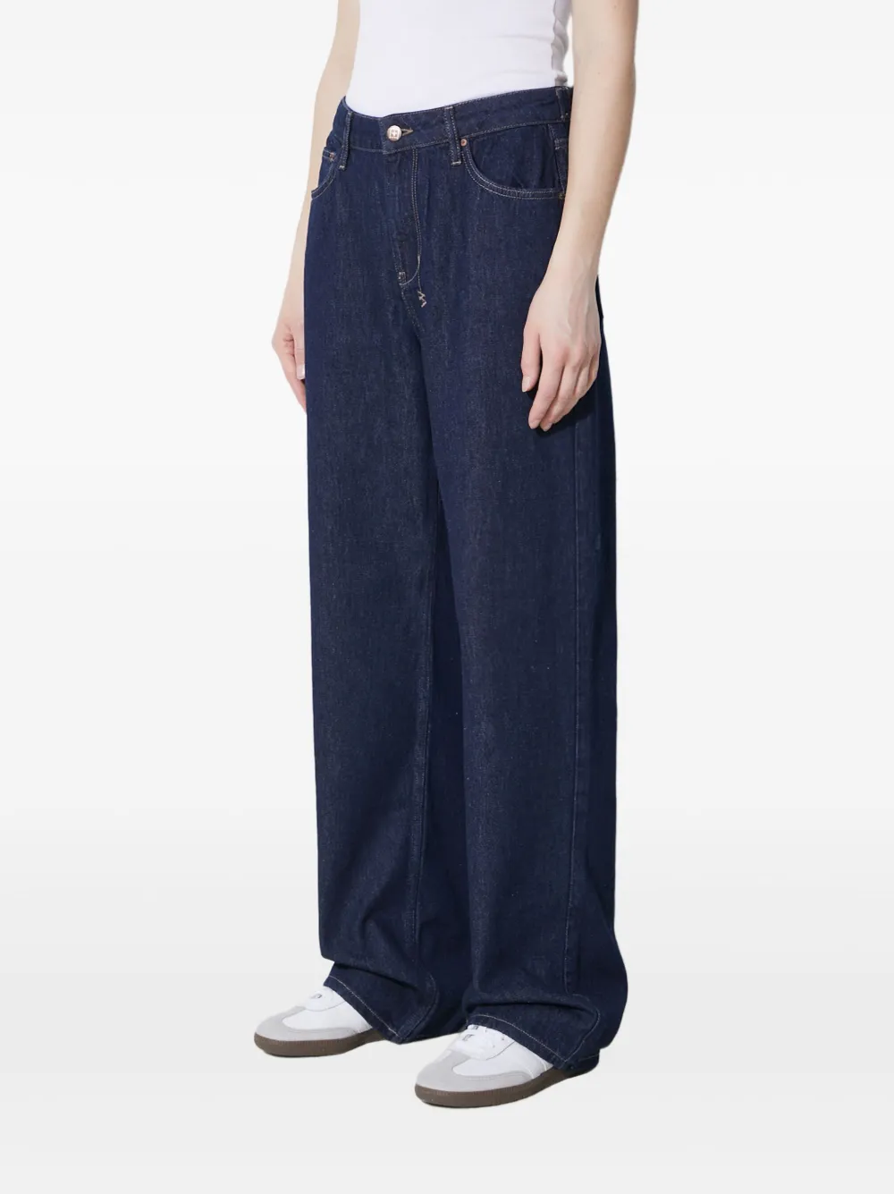 Ksubi Low Rider Legacy jeans met patch Blauw