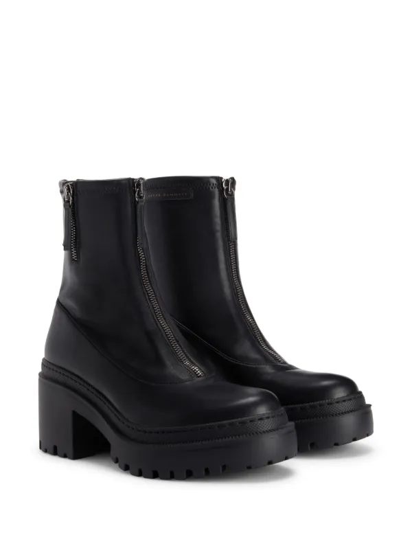 Giuseppe zanotti black boots hotsell