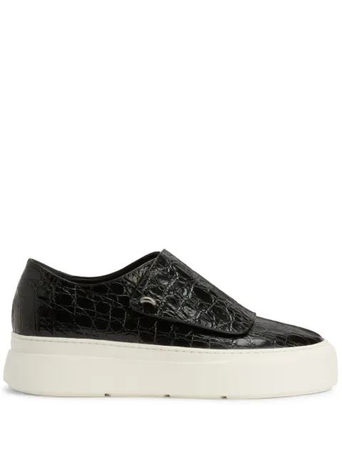 Giuseppe Zanotti Mike crocodile-embossed sneakers 