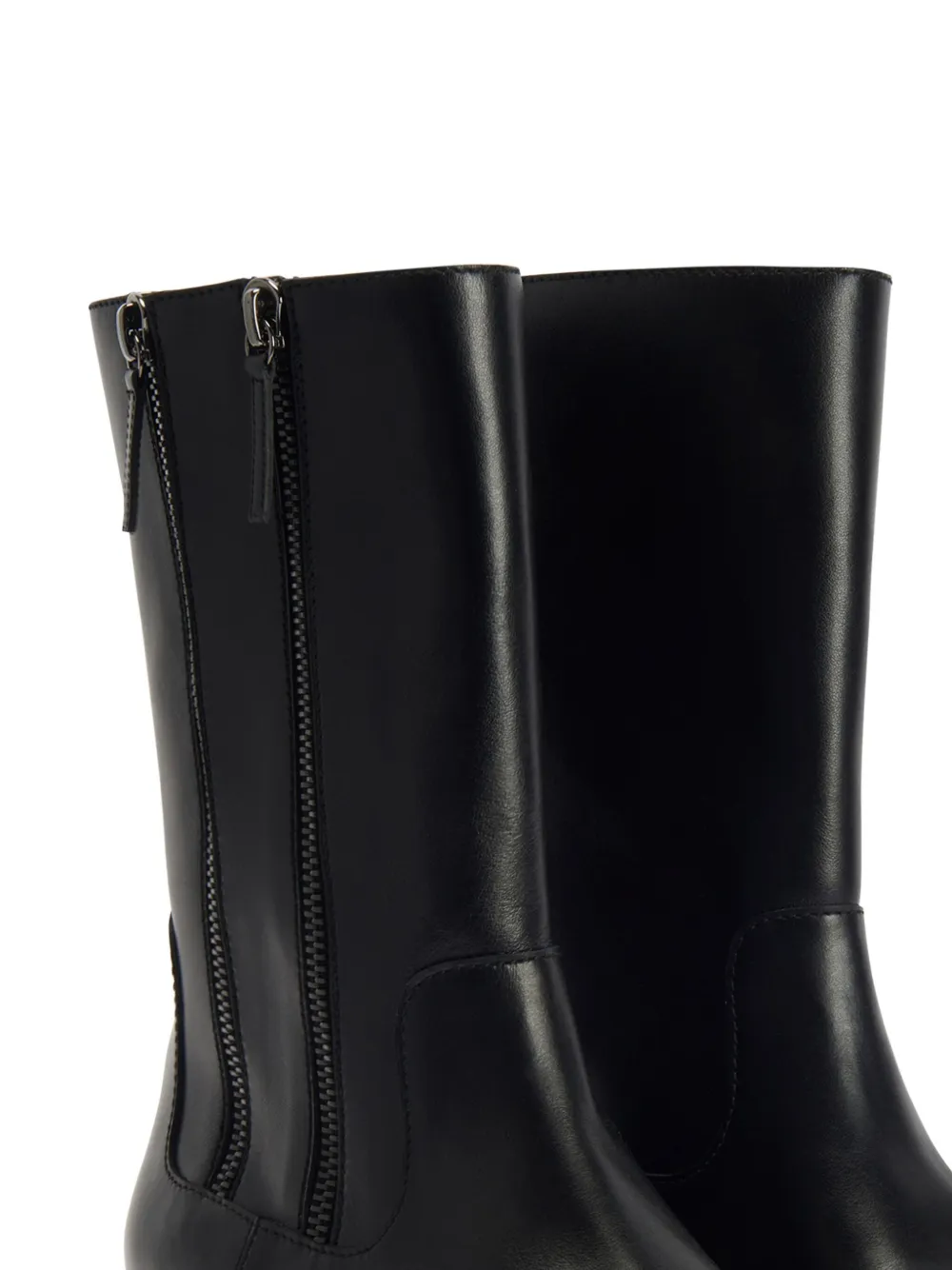 Giuseppe Zanotti Faustus leather mid-calf boots Black