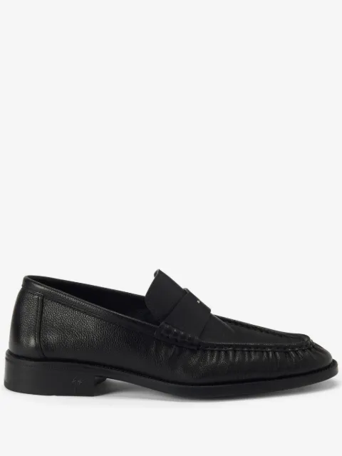 Giuseppe Zanotti Weeston almond-toe leather loafers