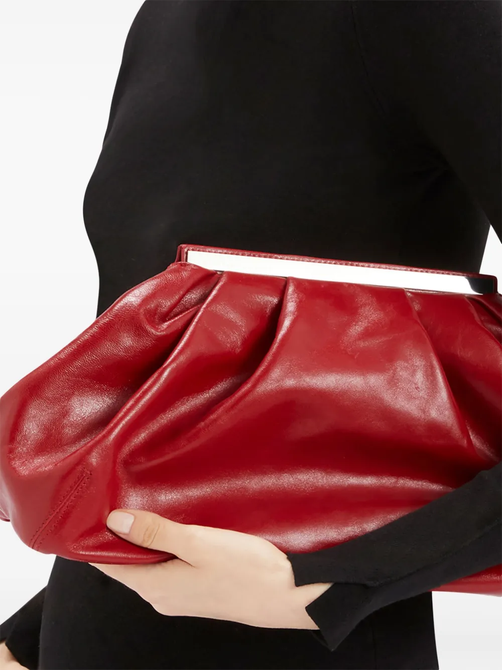 Giuseppe Zanotti Lauriyn clutch - Rood