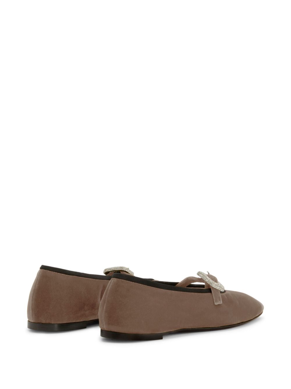 Giuseppe Zanotti Georgia ballet flats Neutrals