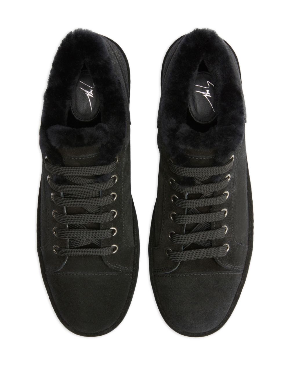 Giuseppe Zanotti City suede sneakers Black