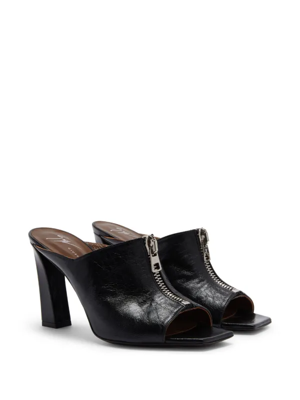 Giuseppe Zanotti Oraine 90mm ミュール | ブラック | FARFETCH JP