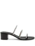 Giuseppe Zanotti 40mm Shiny Mignon sandals - Black