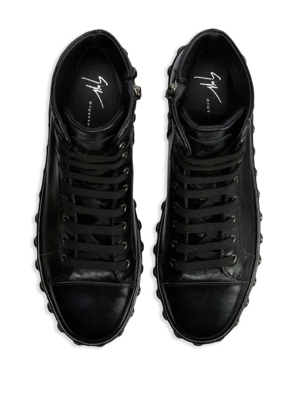 Giuseppe Zanotti GZ-City ハイカット スニーカー | ブラック 