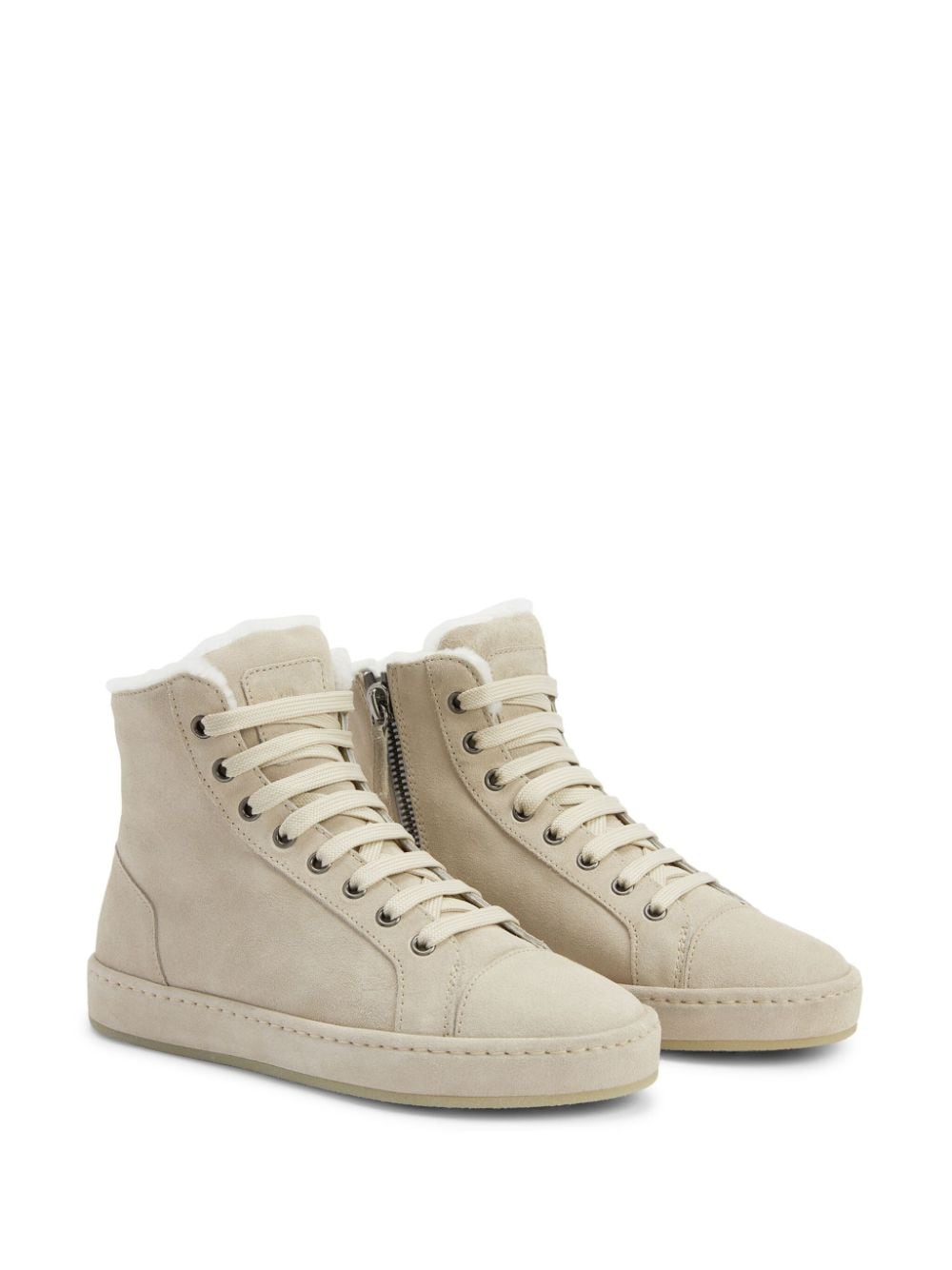 Giuseppe Zanotti GZ City high-top sneakers - Beige