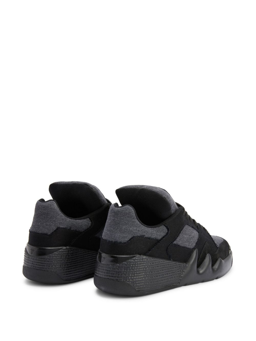 Giuseppe Zanotti Tazlon sneakers met logopatch Zwart