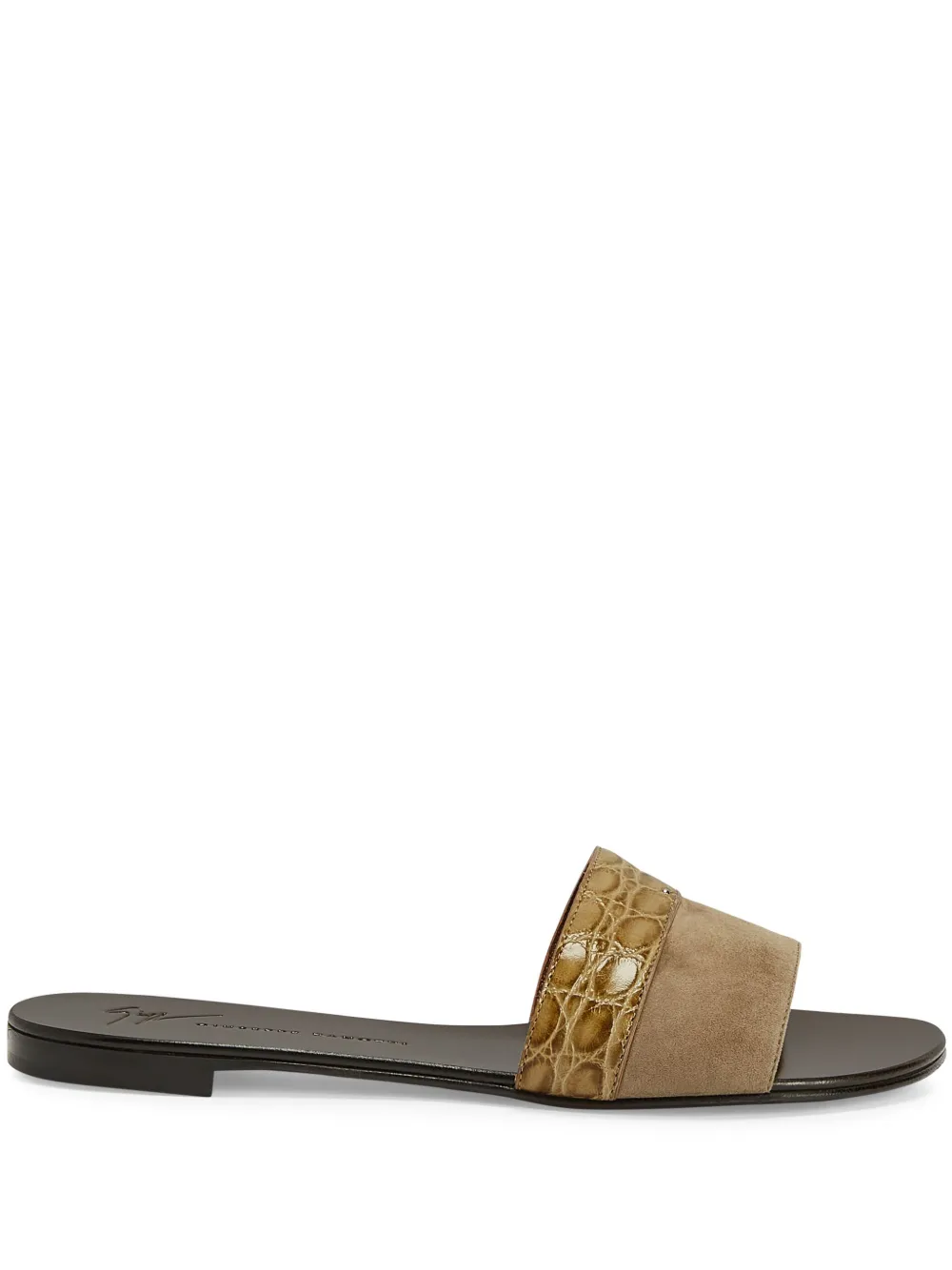 Giuseppe Zanotti Roose slides | Brown | Image 1